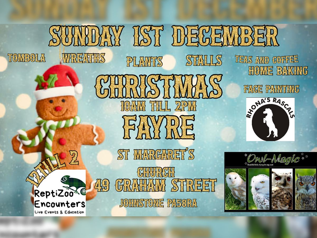 St Margaret’s Christmas Fayre