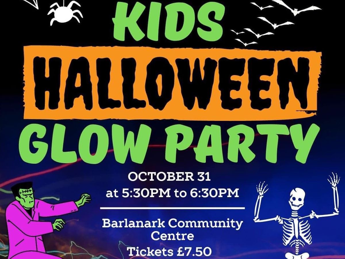 Kids Halloween UV Party