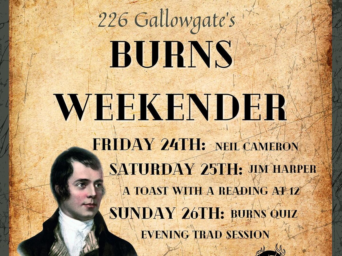 Burns Weekender