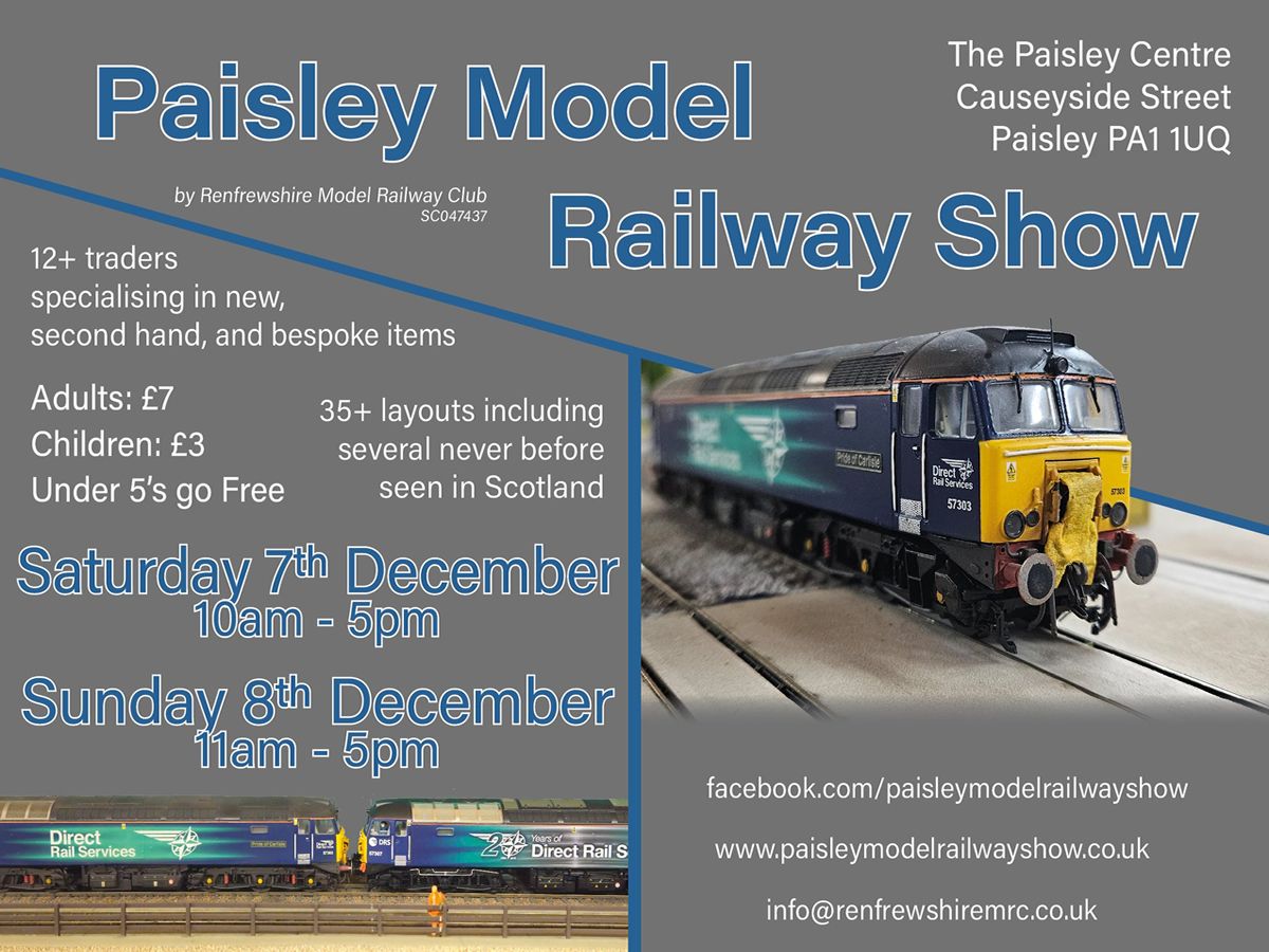 Paisley Model Railway Show