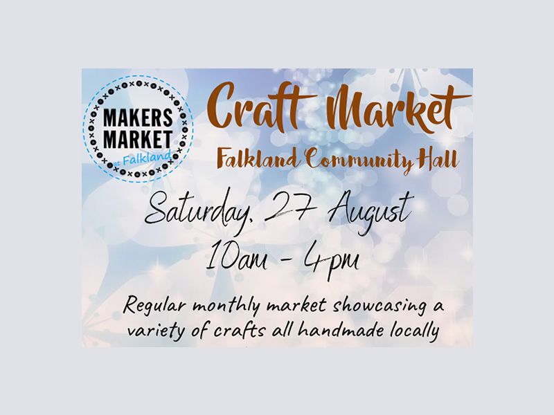 Craft Fair at Falkland Community Hall, Falkland | What's On Fife