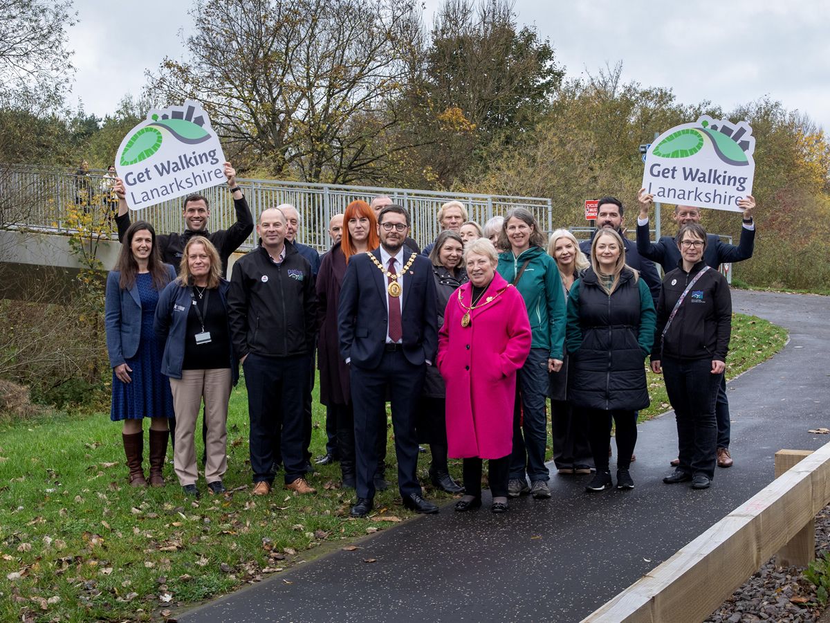 Anniversary highlights the benefits of health walks