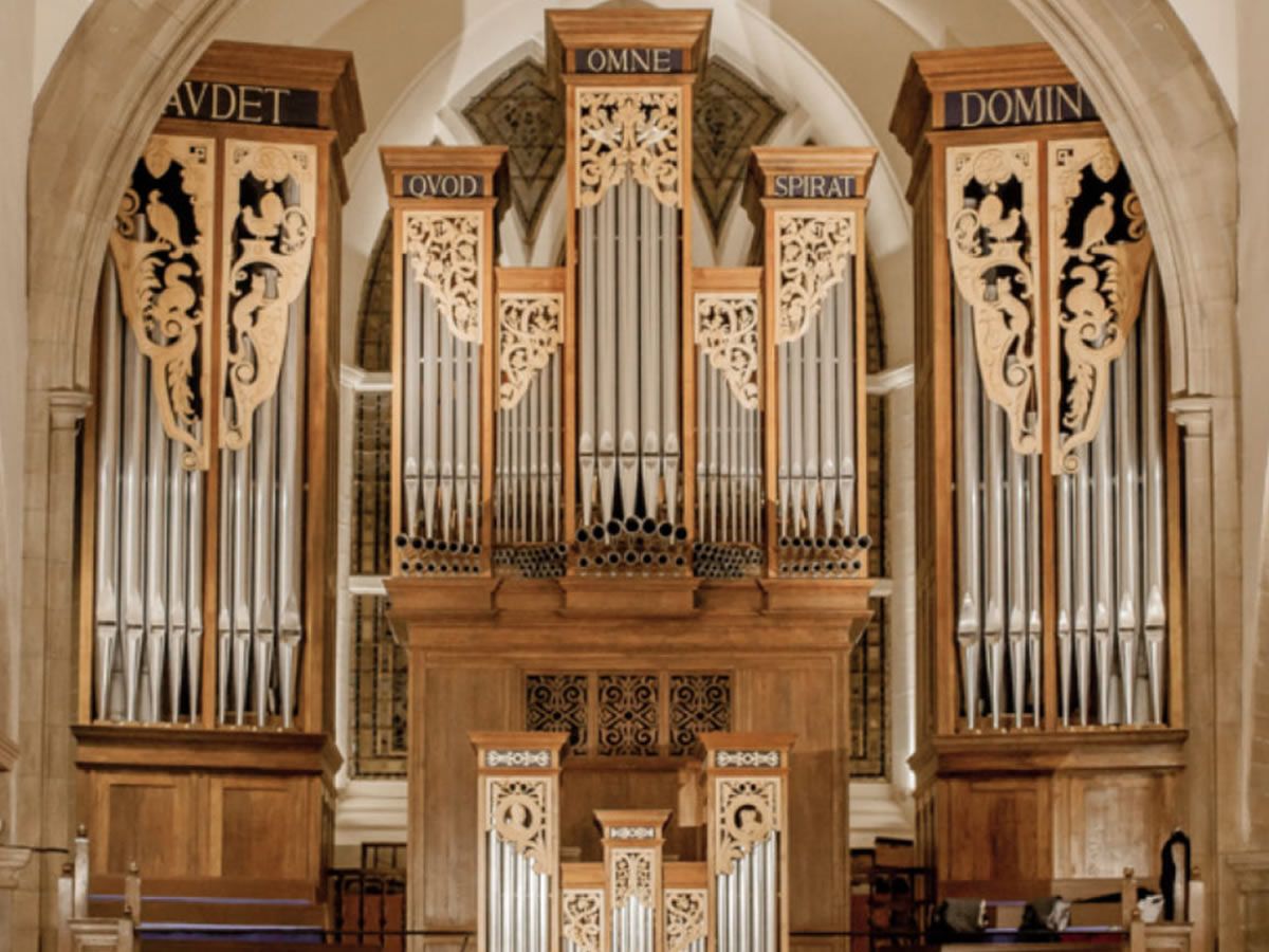 Organ recital with Caroline Cradock and John Kitchen