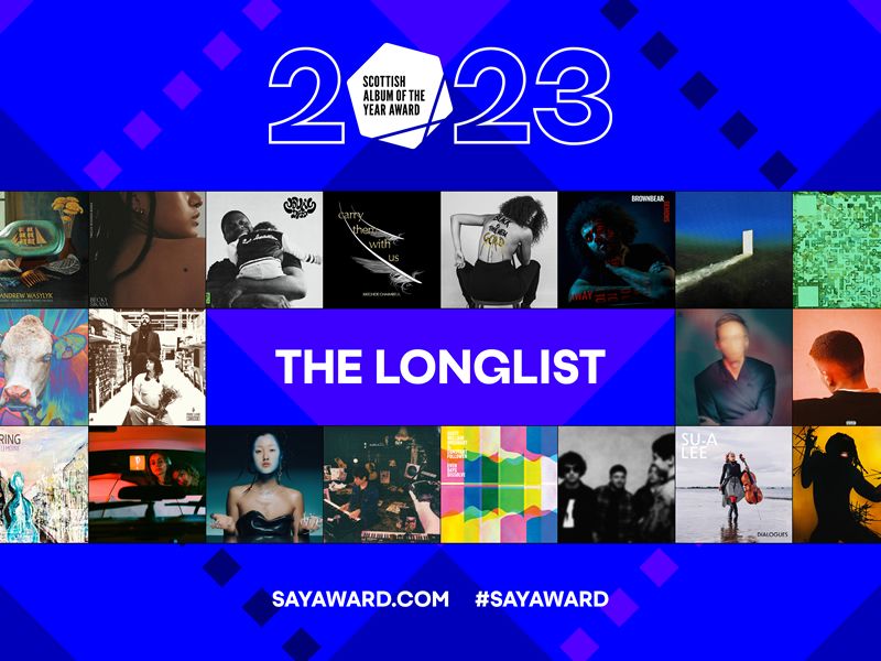 The Scottish Album of the Year Award announce Longlist for 2023