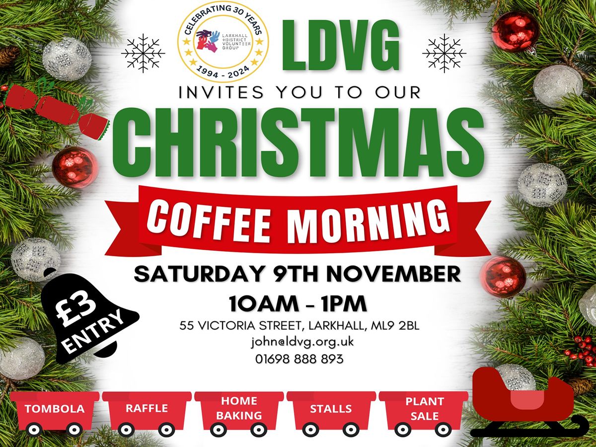 Larkhall & District Volunteer Group Christmas Coffee Morning