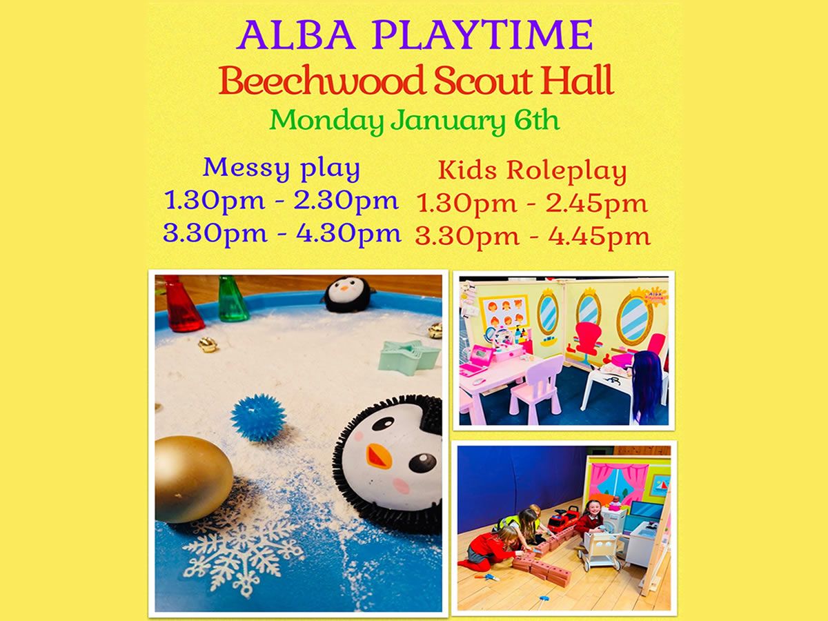 Kids roleplay and Messy play