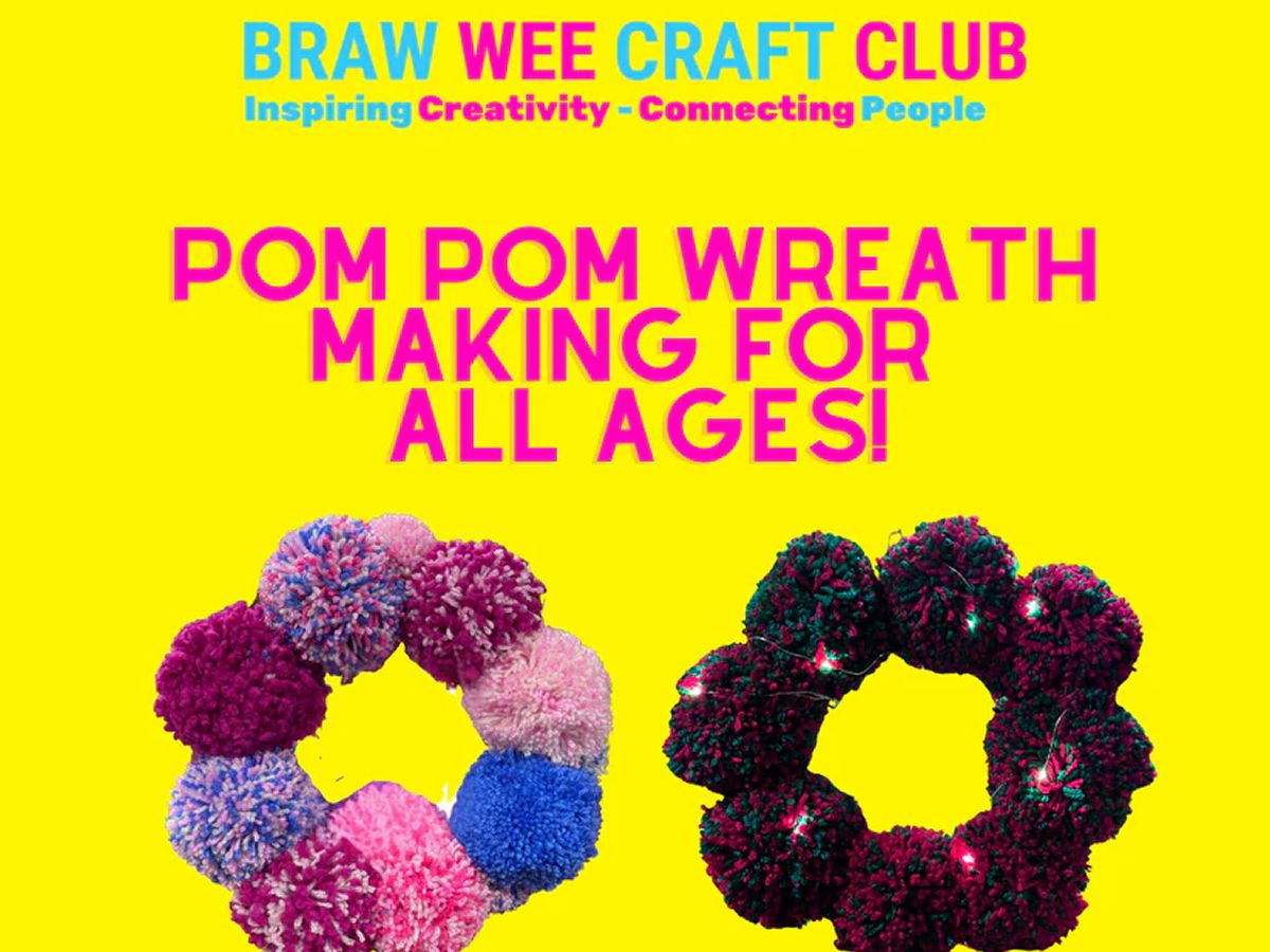 Pom Pom Wreath Making Workshop