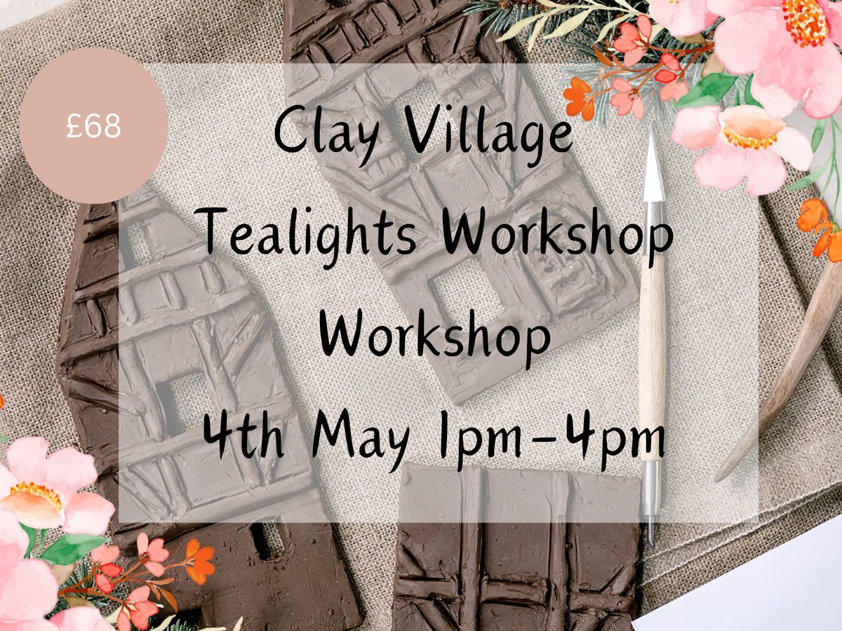 Clay Village Ceramic Tea Light House Workshop