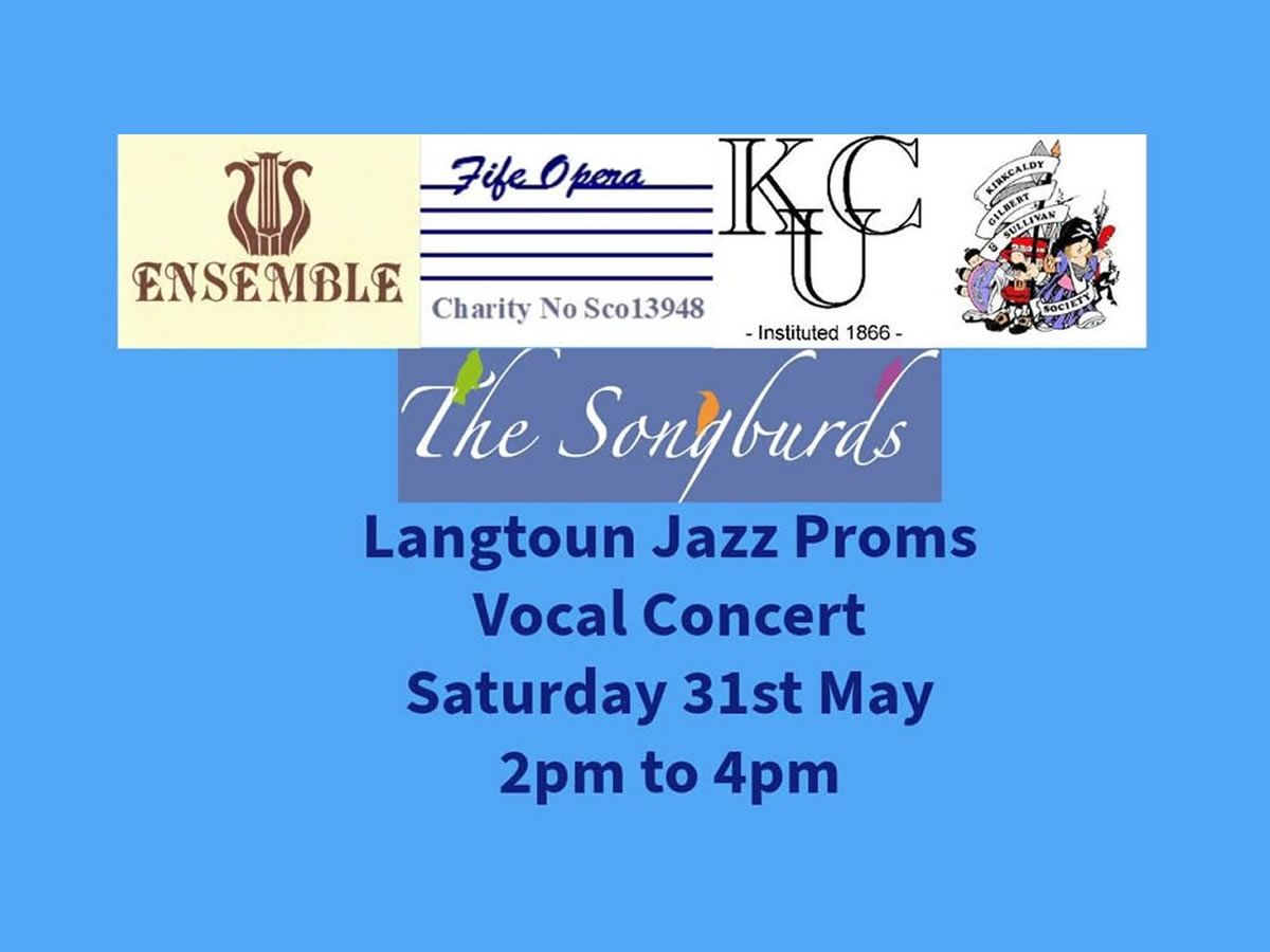 Langtoun Jazz Proms Vocal Concert