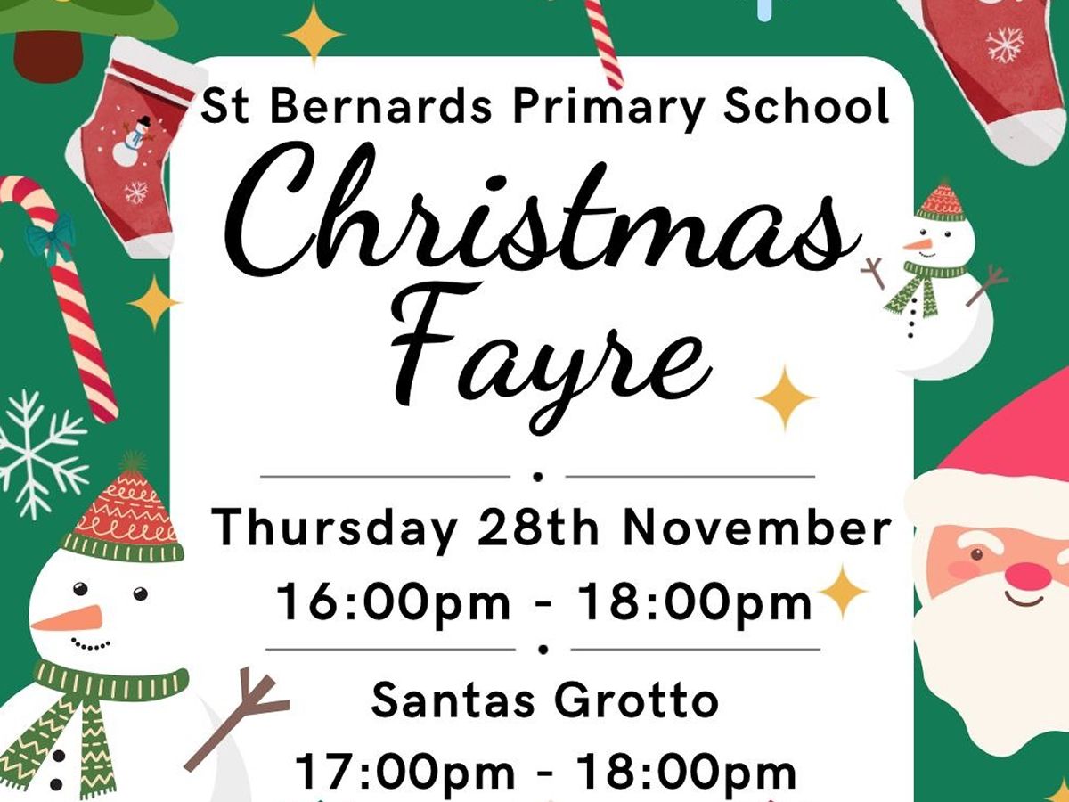 St Bernard’s Christmas Fayre