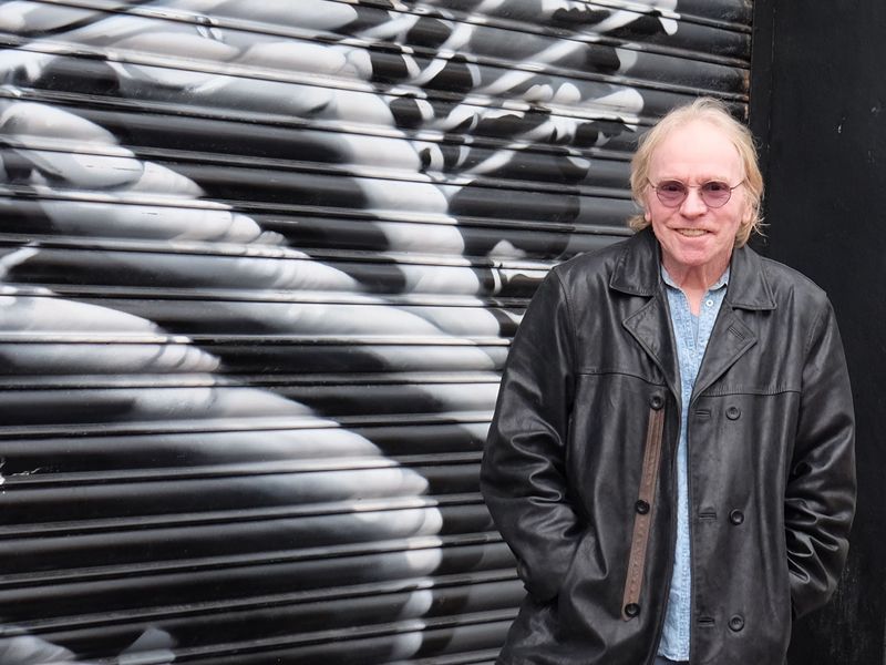 Davey rocks up for a gig in his adopted home town of Paisley