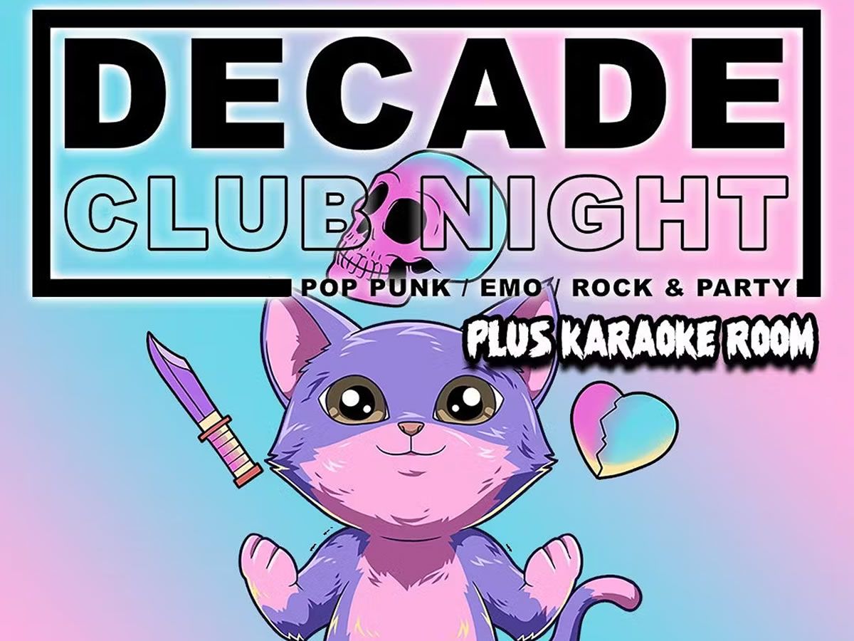 Decade Club Night - Pop Punk, Emo & Karaoke