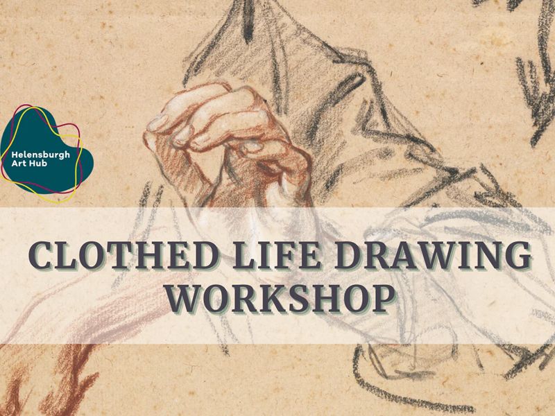 Clothed Life Drawing at Front Room Gallery, Helensburgh What