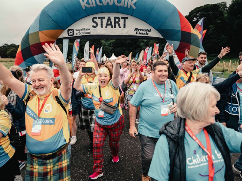 Record Edinburgh Kiltwalk provides boost to over 700 charities