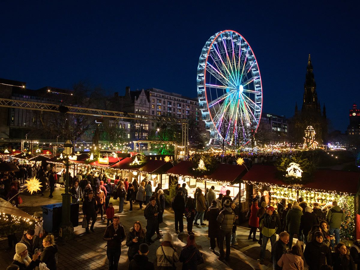 Edinburgh’s Christmas: LNER Big Wheel