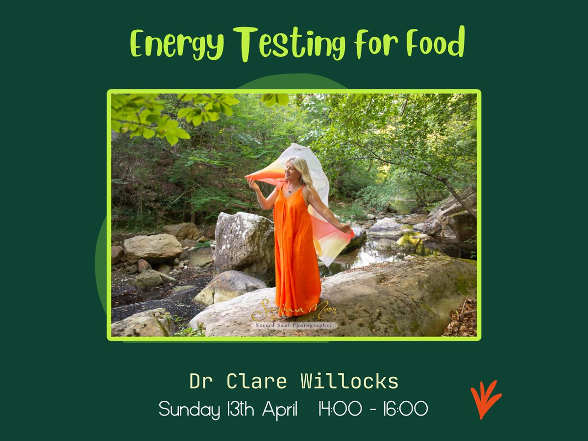 Energy Testing for Food with Dr Clare Willocks