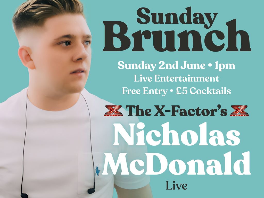 Sunday Brunch with Nicholas McDonald