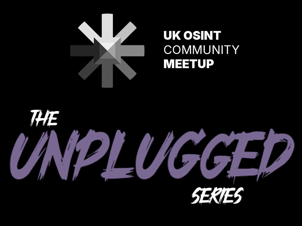 OSINT UK Unplugged