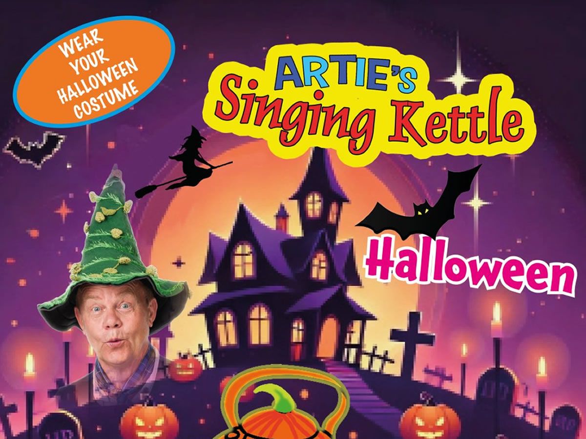 Arties Singing Kettle - Halloween