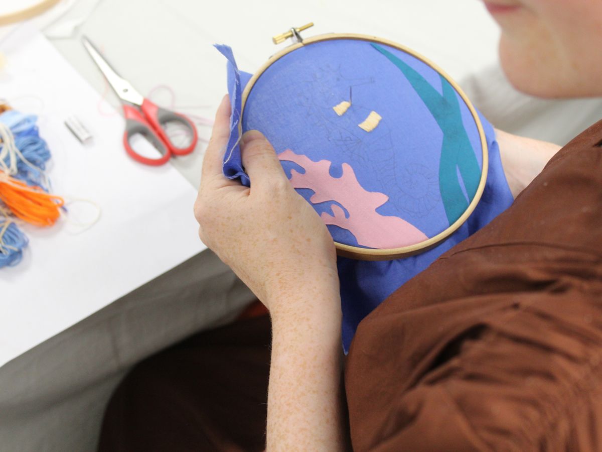 Adult Art Workshop: Make an Embroidery with Lucy Freeman