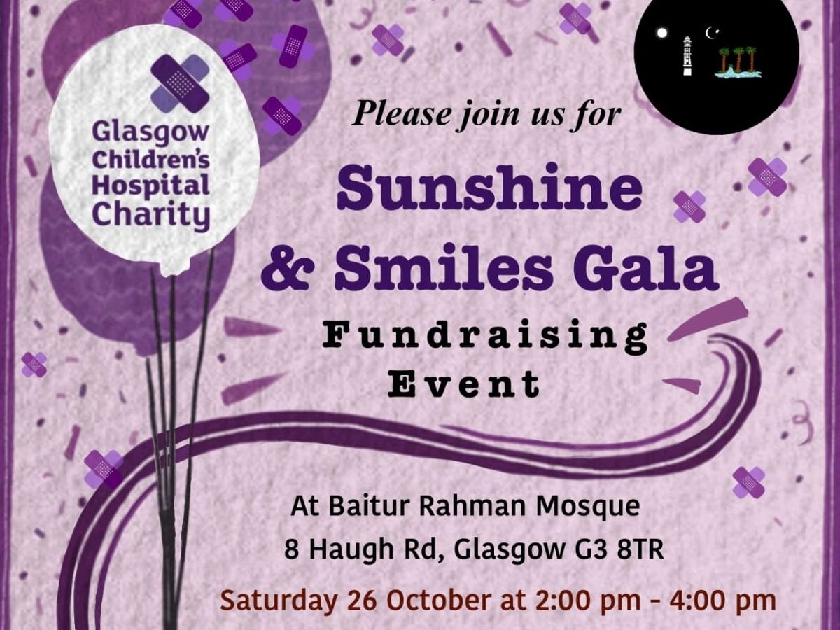 Sunshine & Smiles Gala: Fundraising Event for Glasgow Children’s Hospital Charity