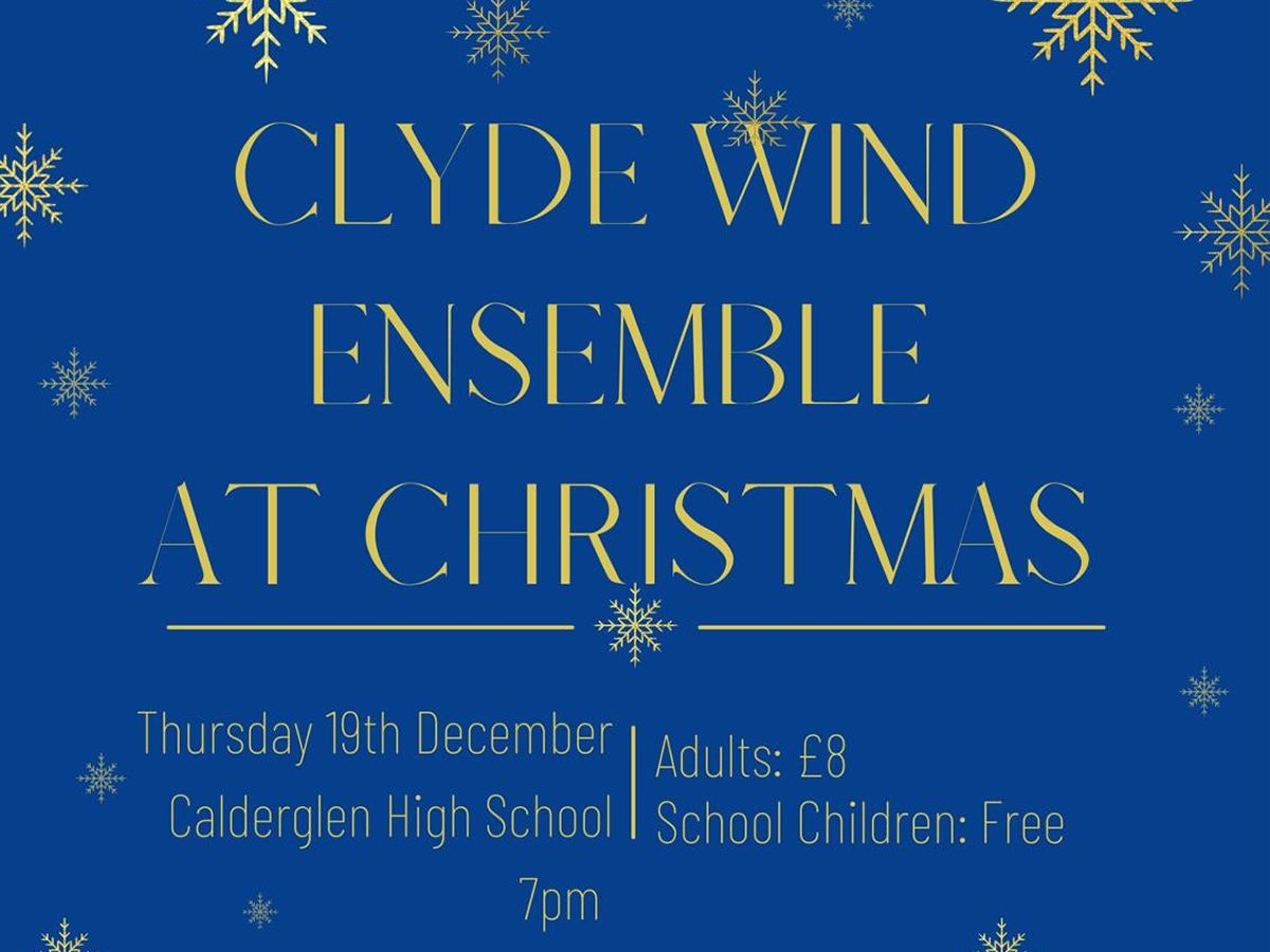 Clyde Wind Ensemble Christmas Concert