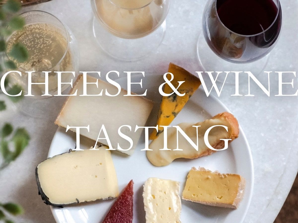 Cheese & Wine Tasting with Mellis Cheese