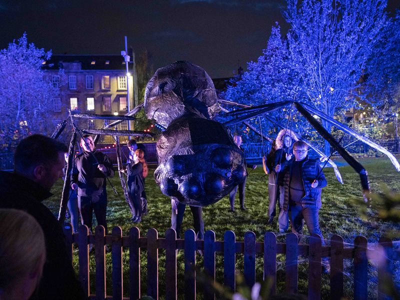 Paisley Halloween spectacular gets under way