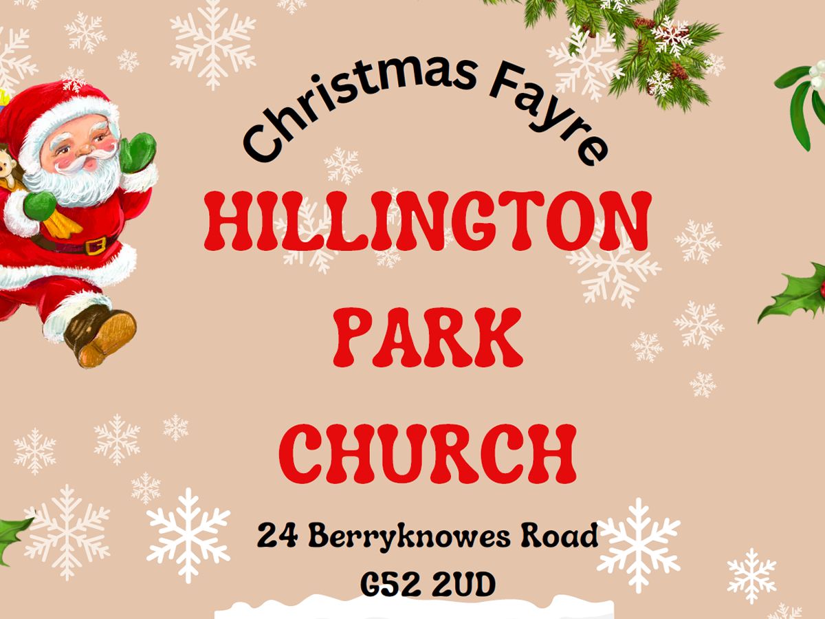 Hillington Park Church Christmas Fayre