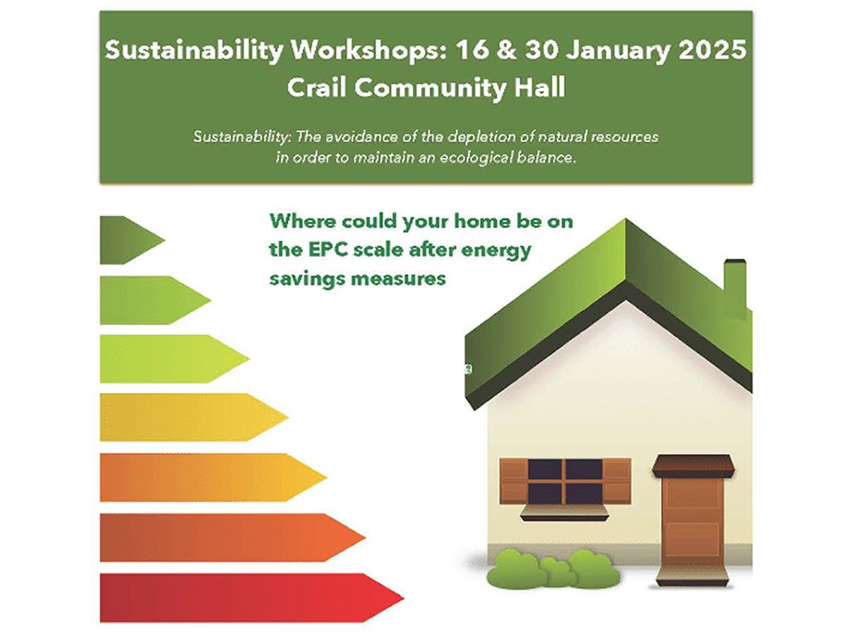 Crail Community Partnership Free Sustainability Workshop!