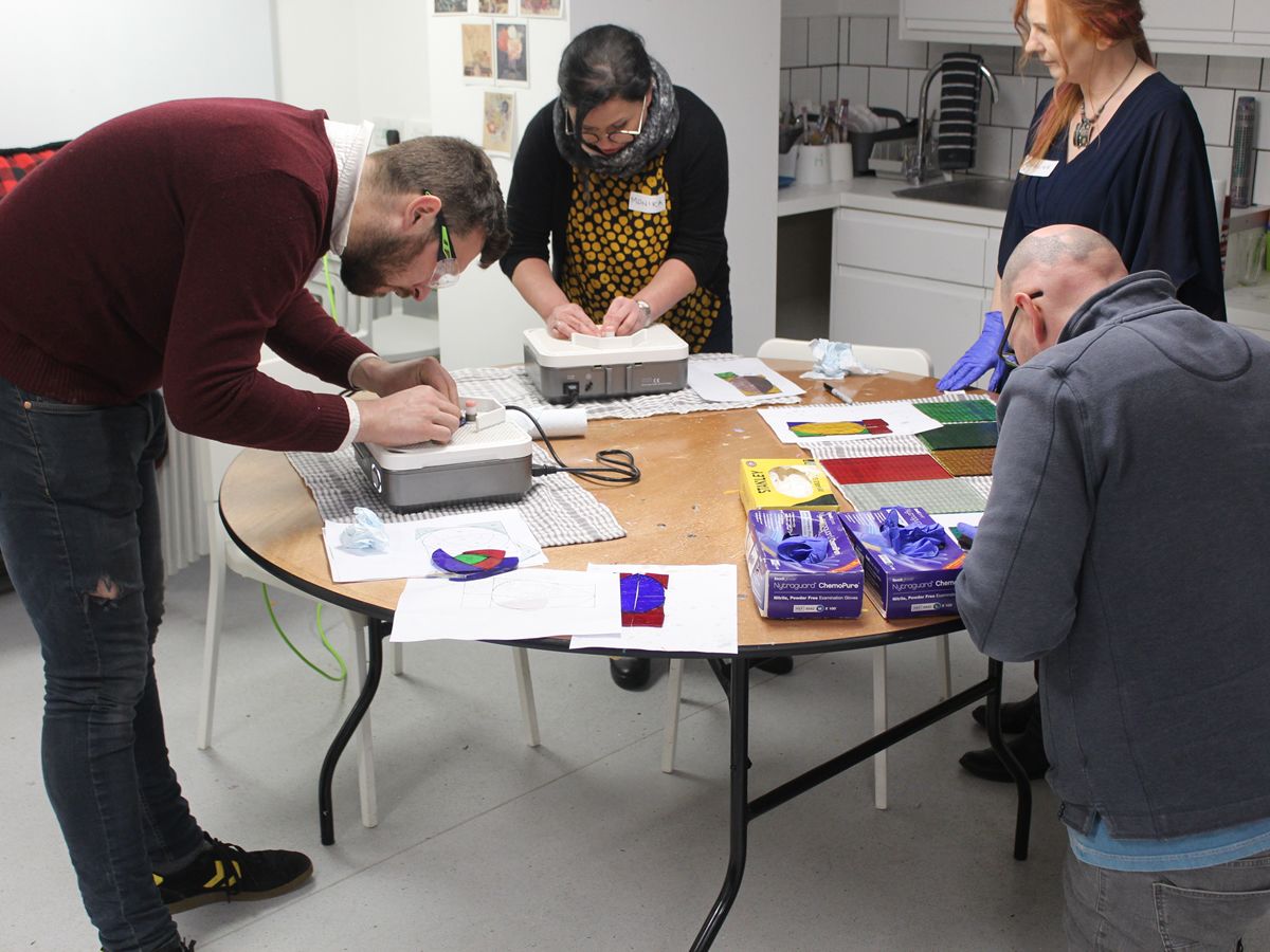 Adult Art Workshop: Make Stained Glass with Matthew Donnelly