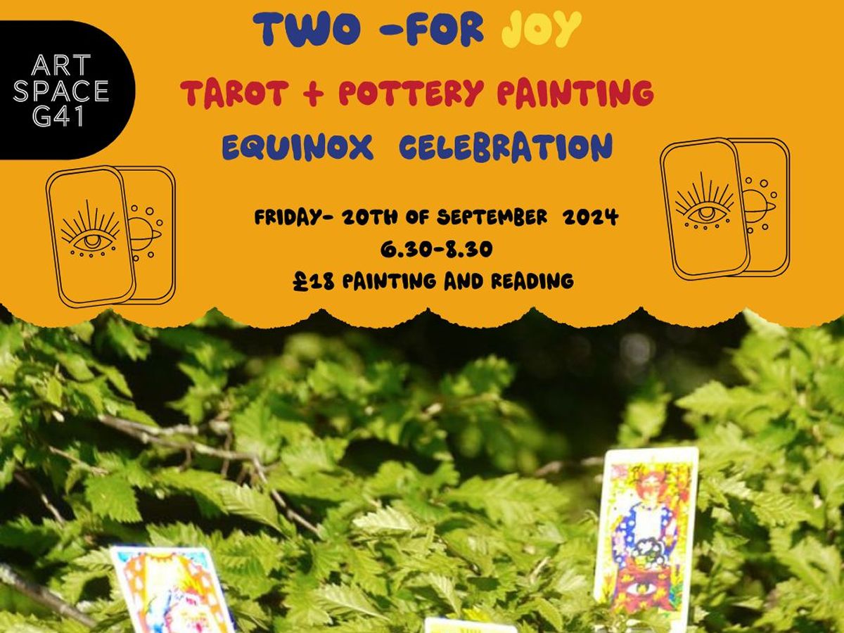 Autumn Equinox Pottery Painting and Tarot evening