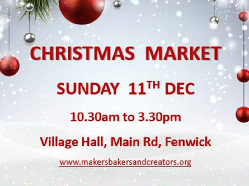 Fenwick Makers, Bakers and Creators Christmas Market