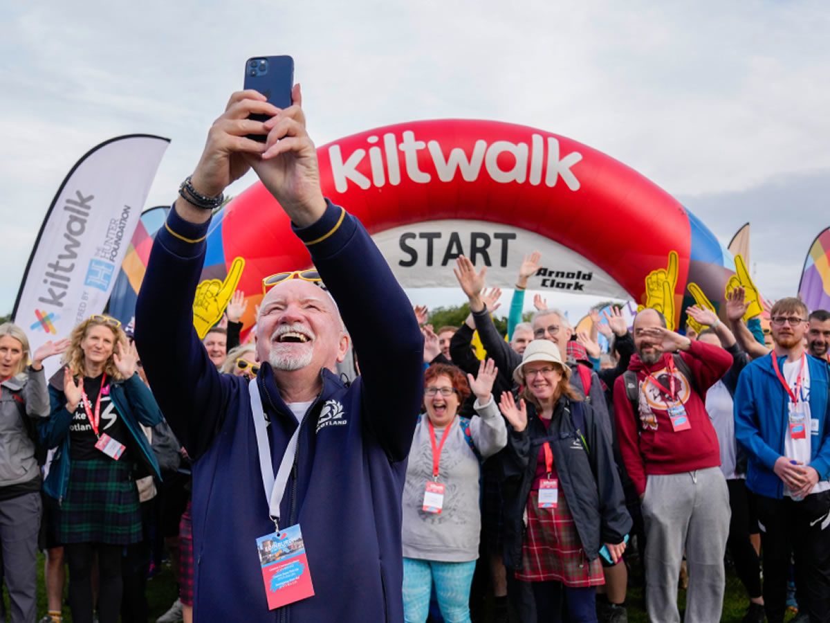 Edinburgh smashes Kiltwalk record with biggest ever capital event