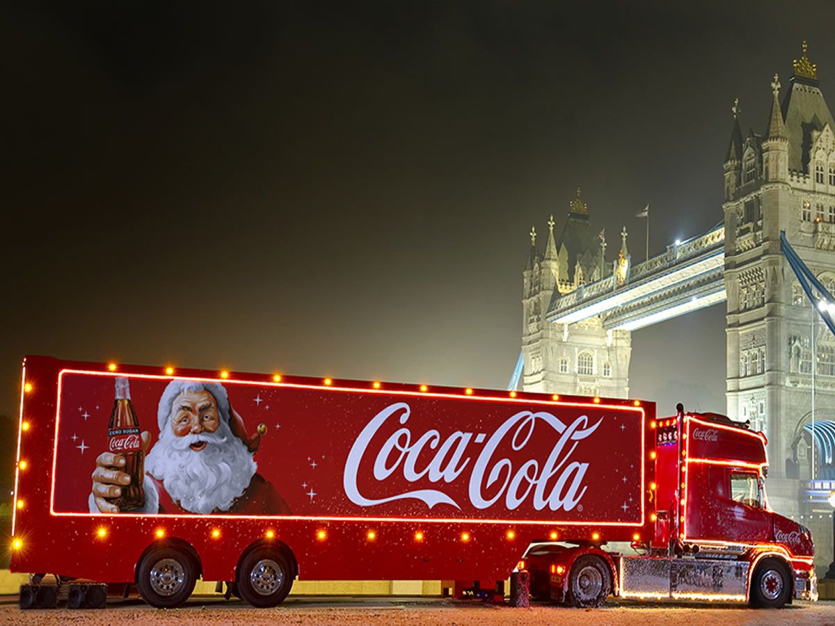 Coca Cola Christmas Truck Tour is heading to Edinburgh tomorrow