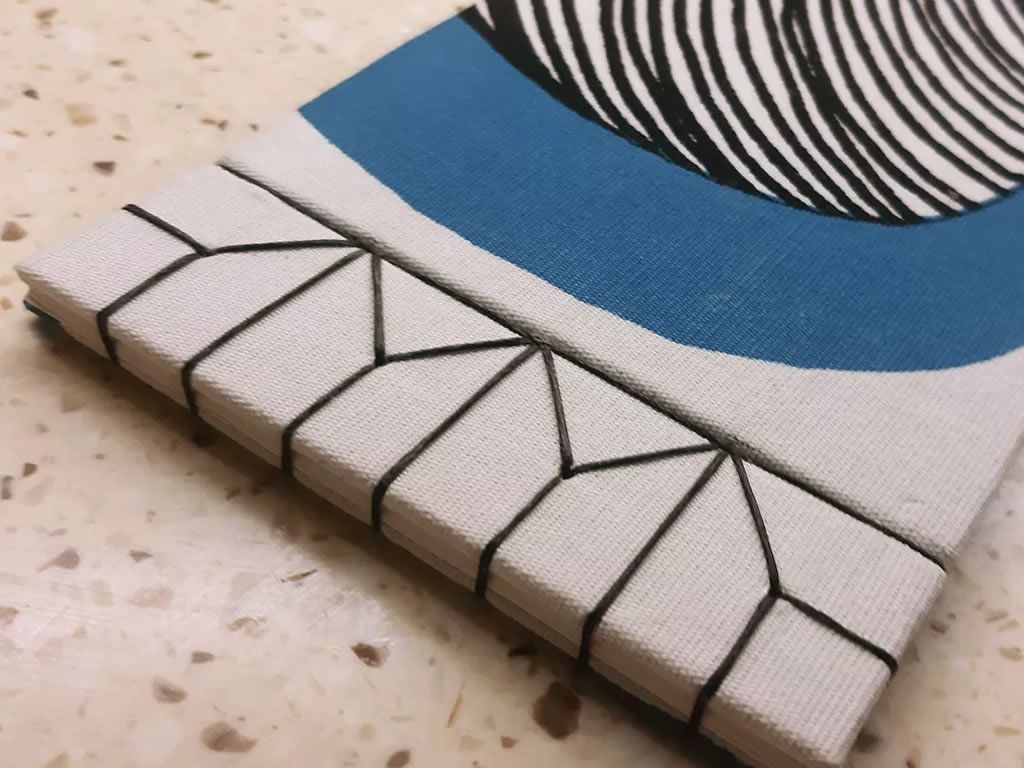 Bitesize Bookbinding: Hemp Leaf Binding