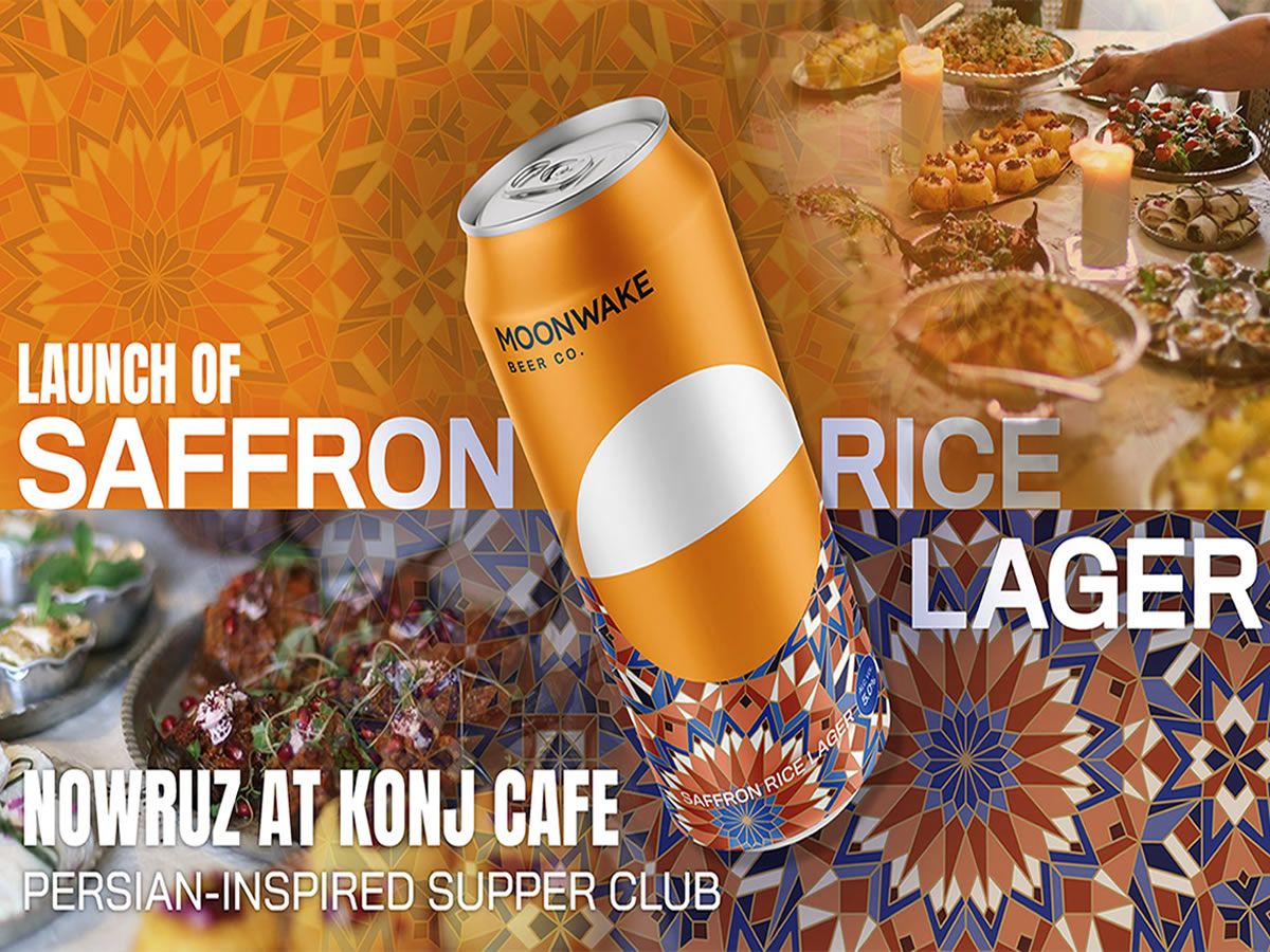 Saffron Rice Lager Launch with Persian-inspired Supper Club