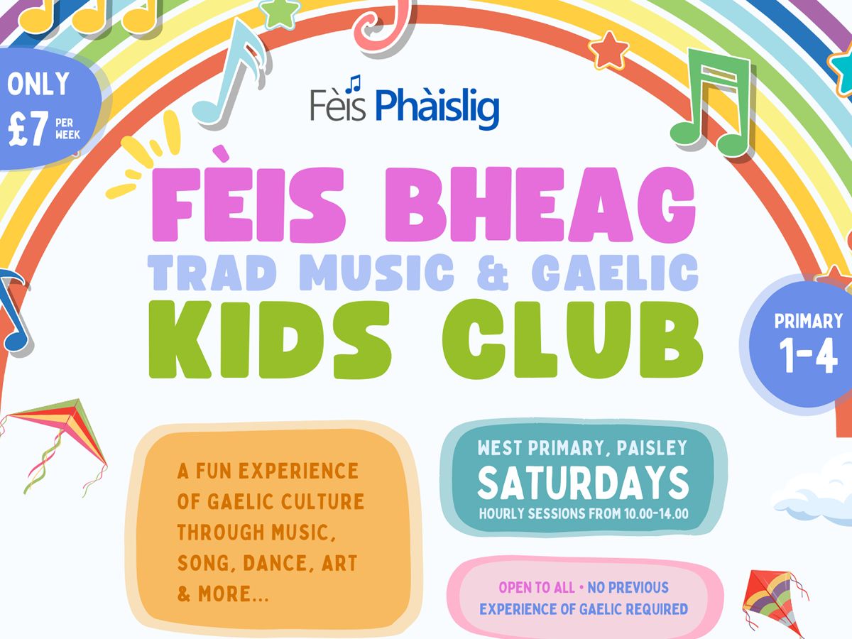 Fèis Bheag - Saturday Morning Music Sessions