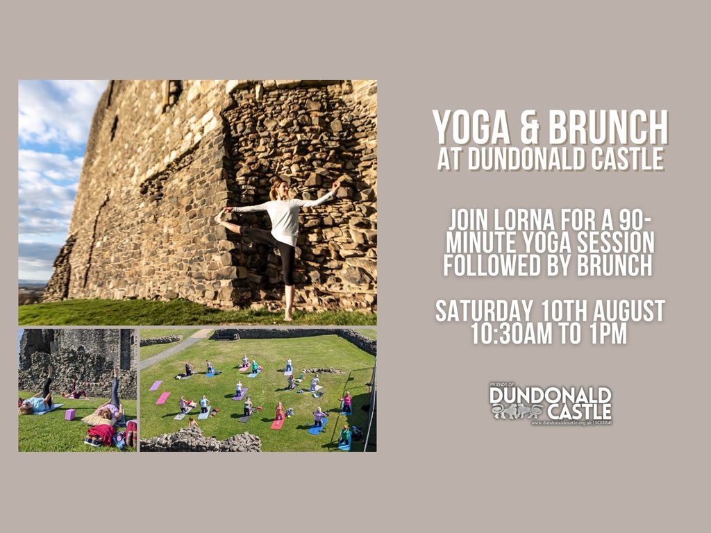 Yoga & Brunch at Dundonald Castle