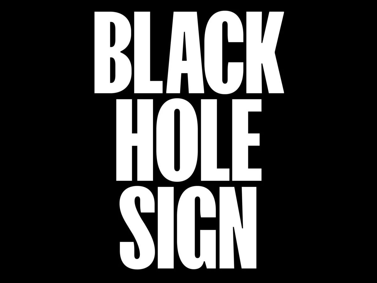 Black Hole Sign