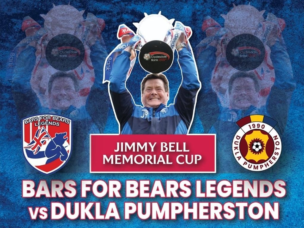 BFB Legends V Dukla Pumpherston FC Charity football match