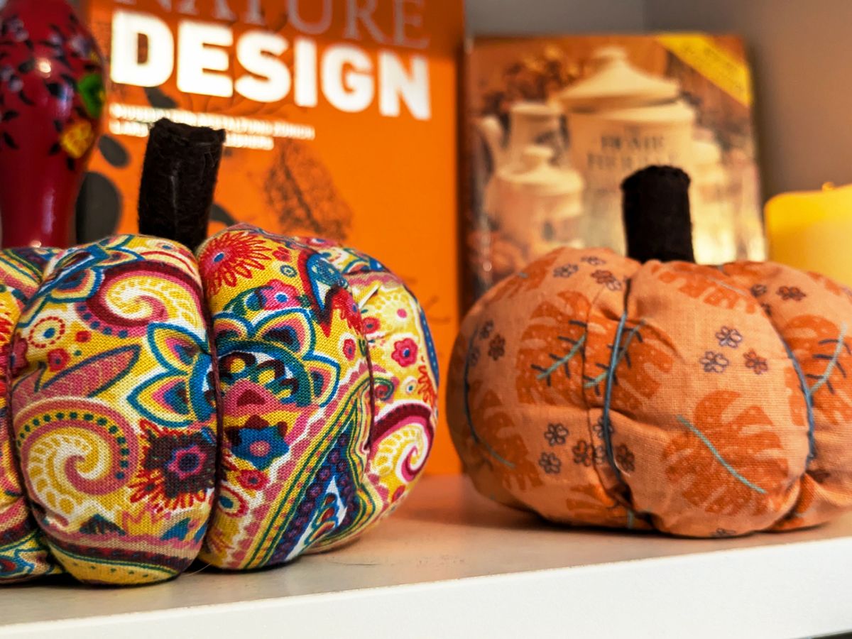 Fabric Pumpkins - Seasonal Sewing Class