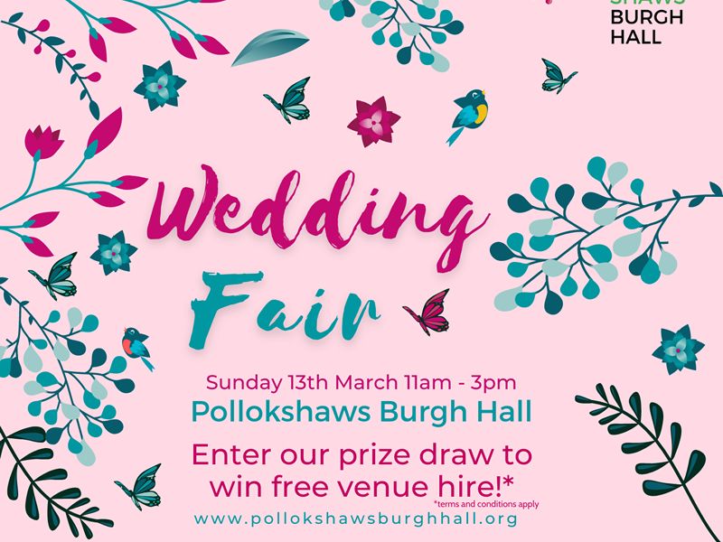 Pollokshaws Burgh Hall Wedding Fair