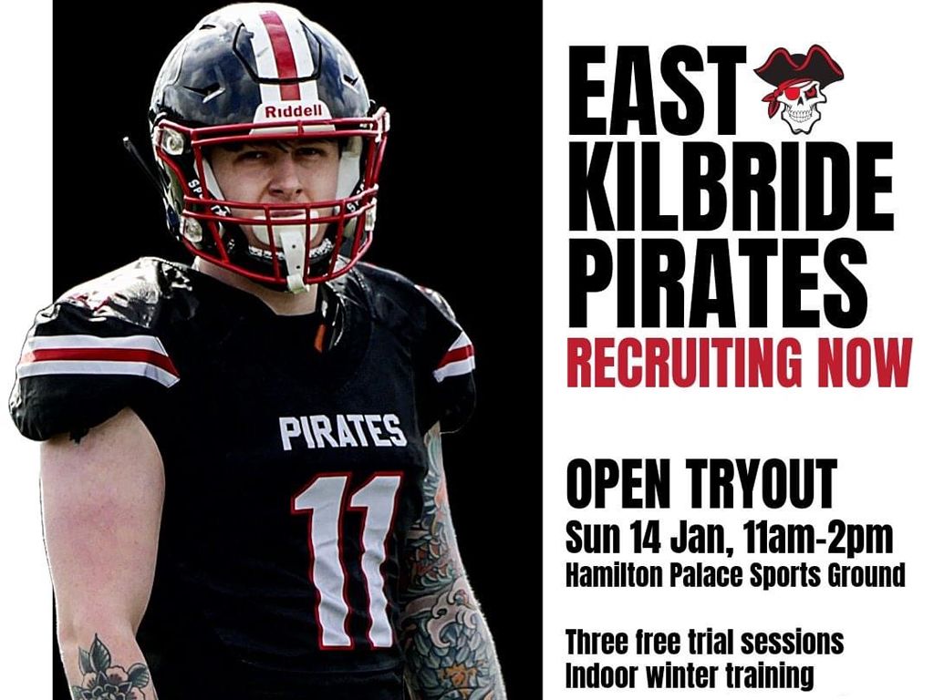 Try American Football with the East Kilbride Pirates