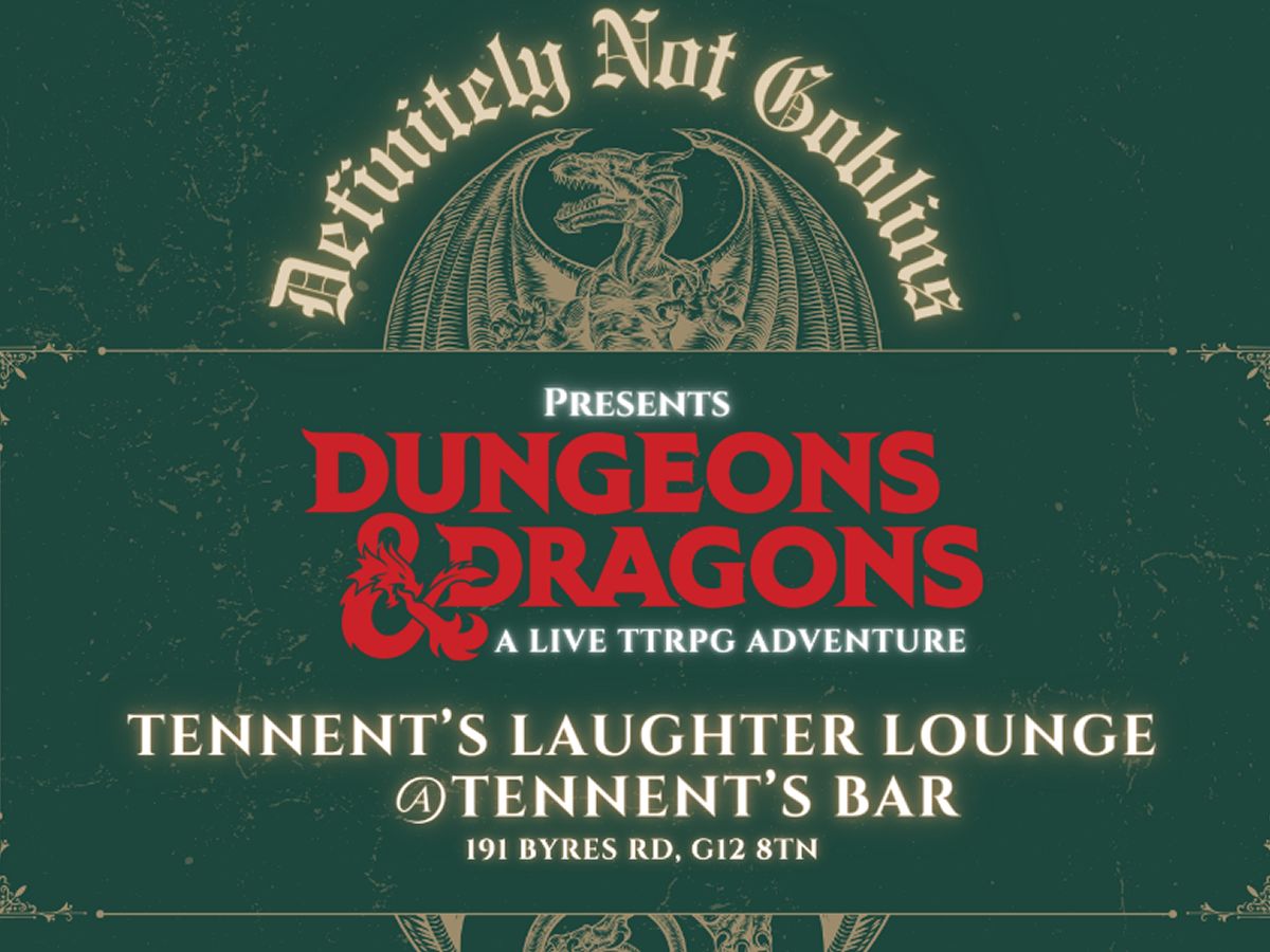 Definitely Not Goblins: A Live Dungeons and Dragons Show