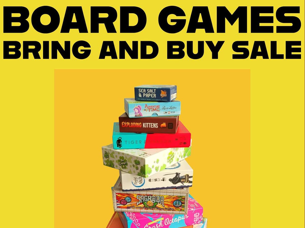 Board Games Bring & Buy Sale