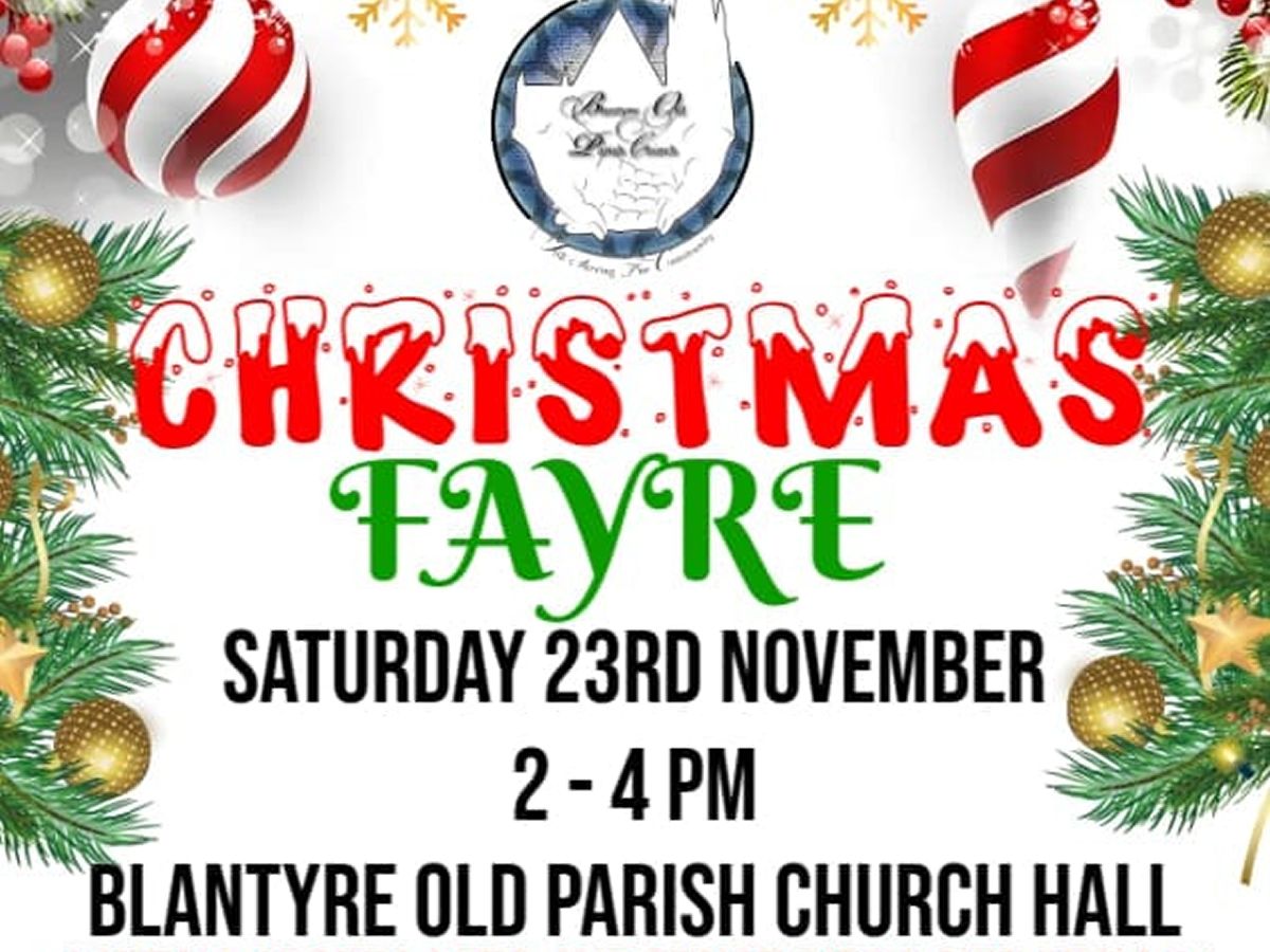 Blantyre Old Parish Church Christmas Fayre