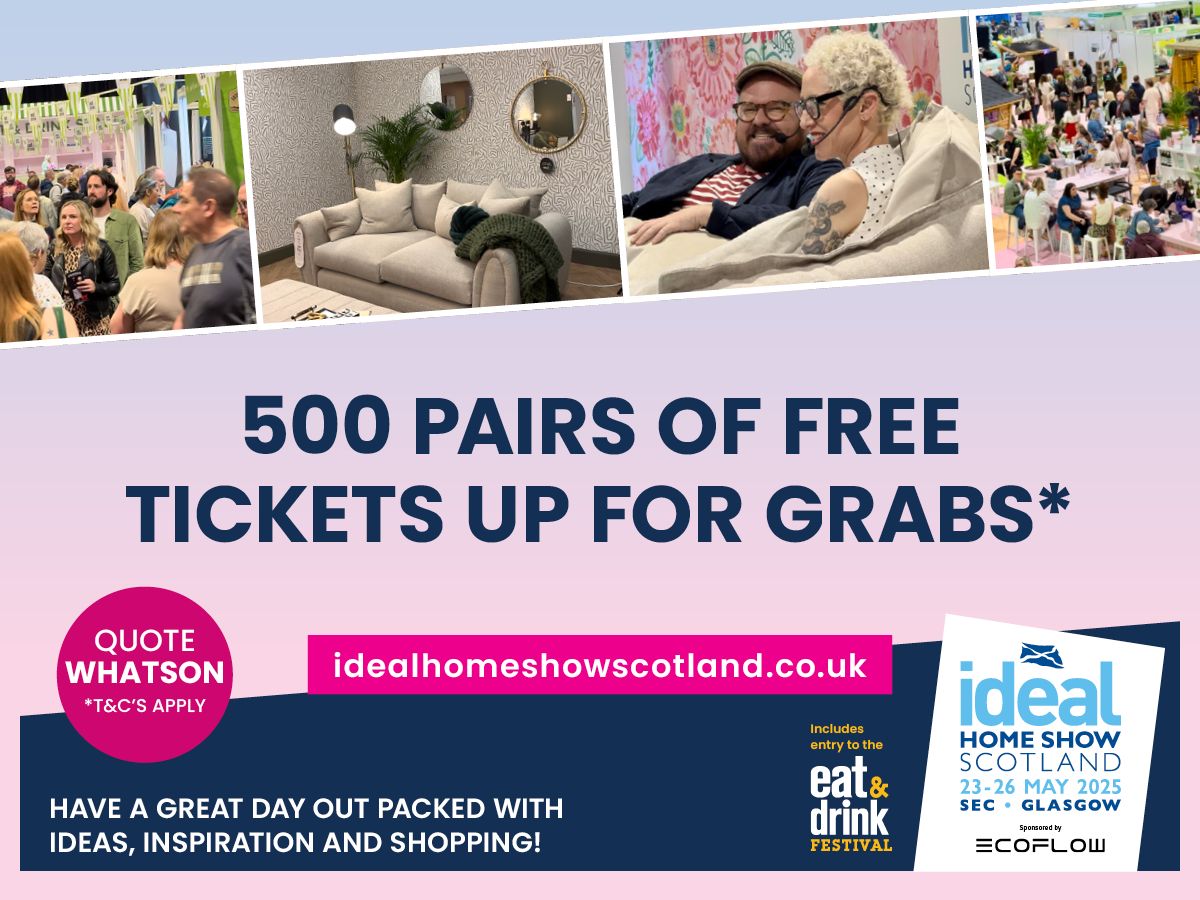 Come and experience the Ideal Home Show Scotland this Spring!