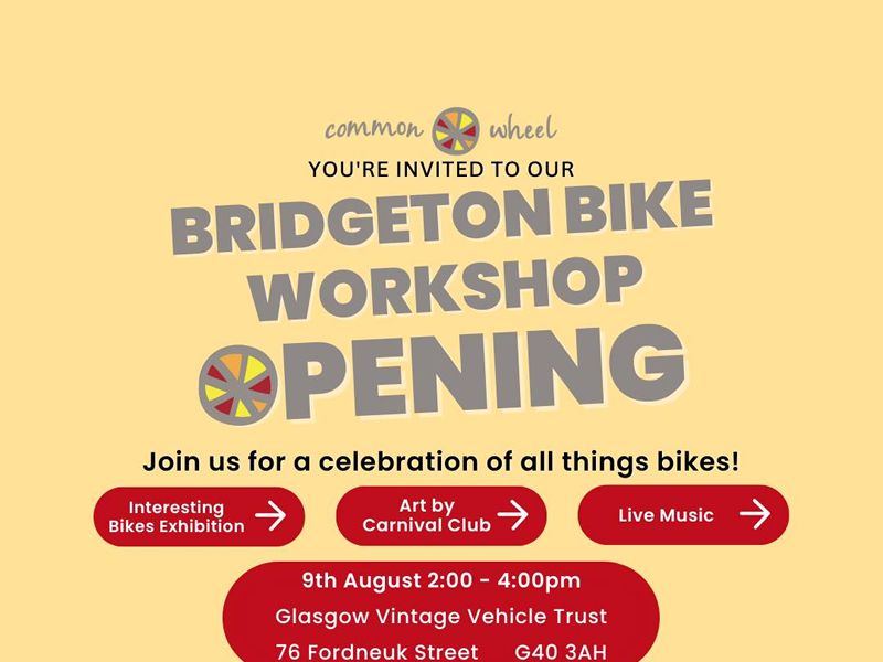 Common Wheel’s Bridgeton Bike Workshop Opening