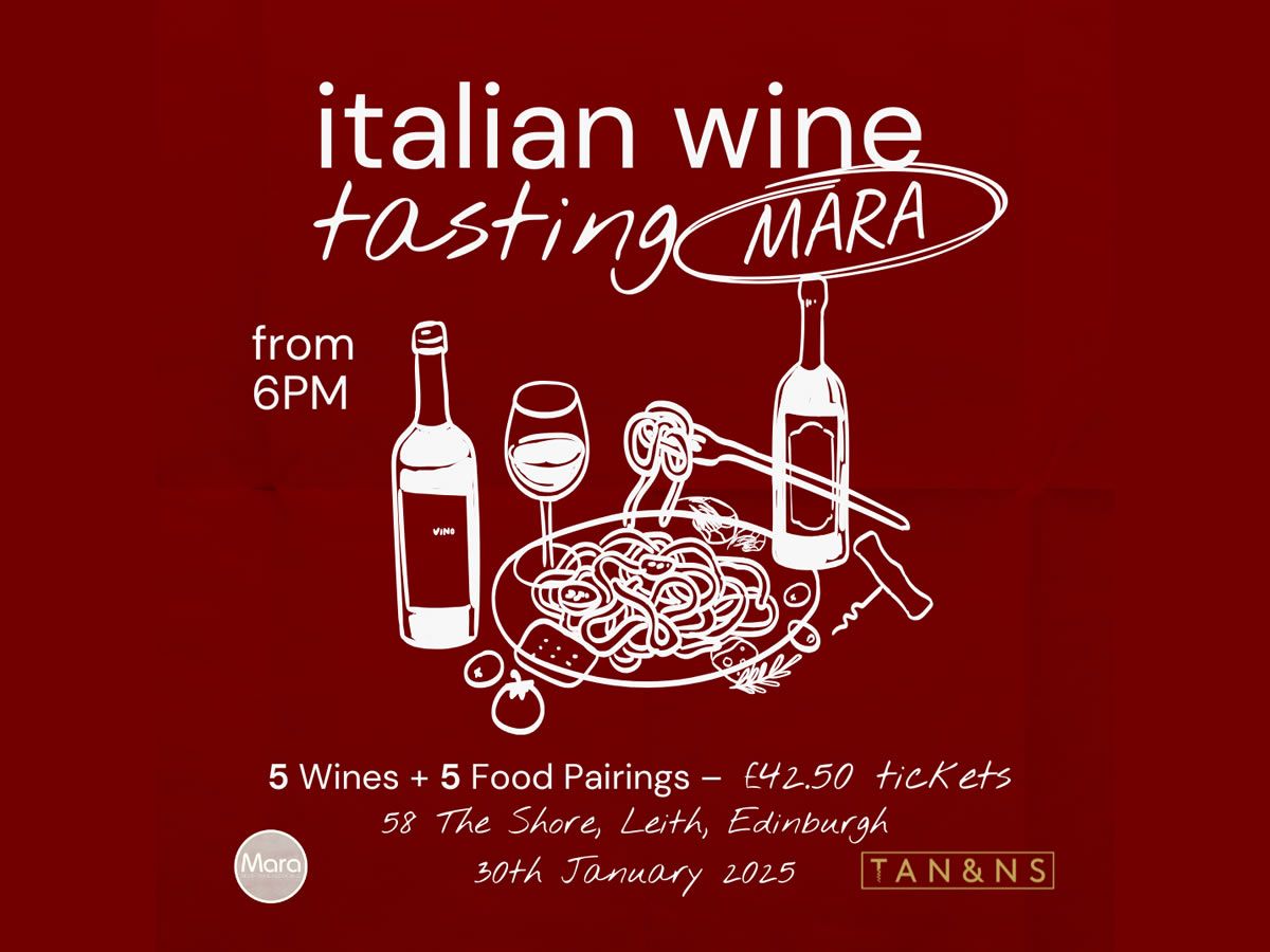 Italian Wine Tasting at Mara Edinburgh